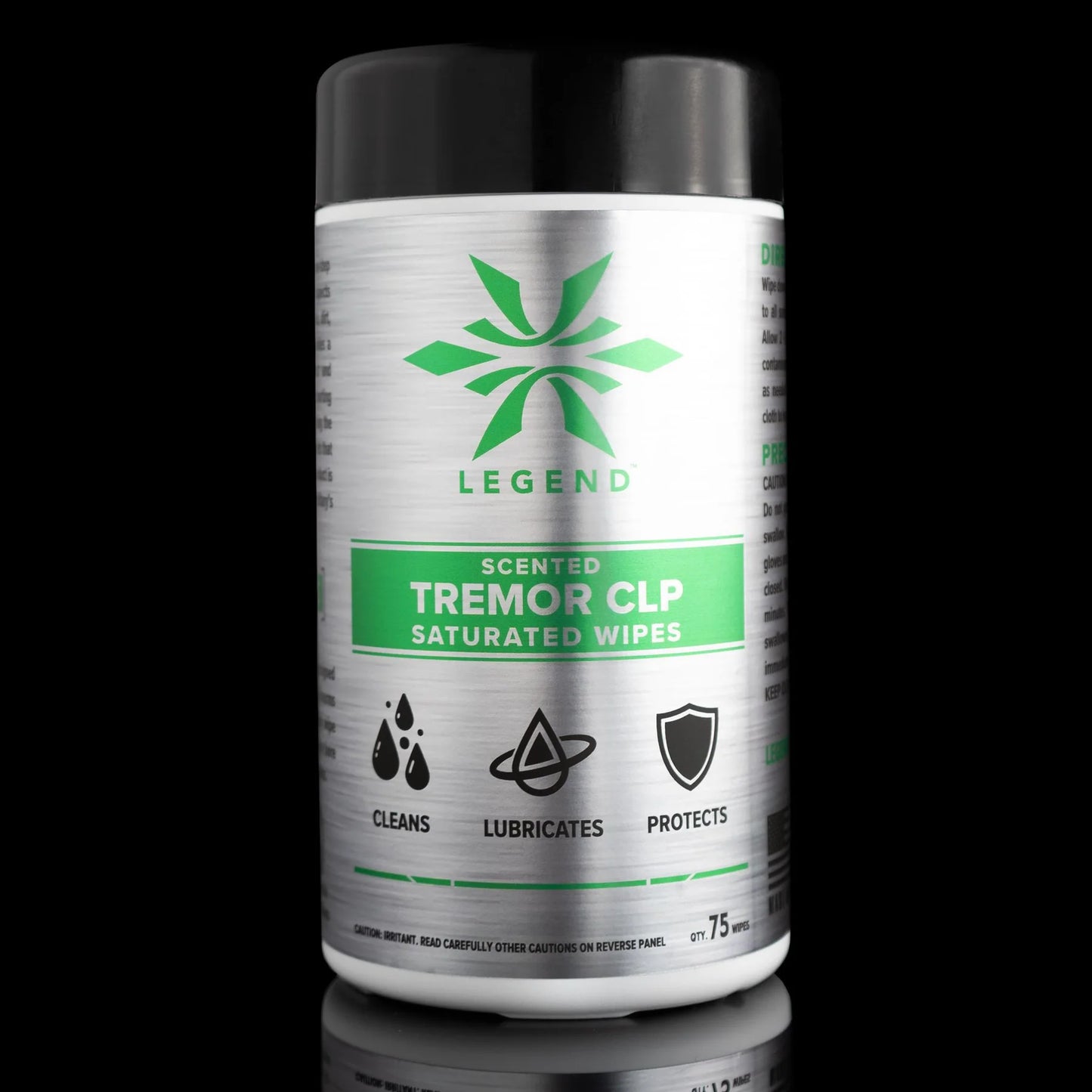 TREMOR SCENTED CLP SATURATED WIPES - 75ct