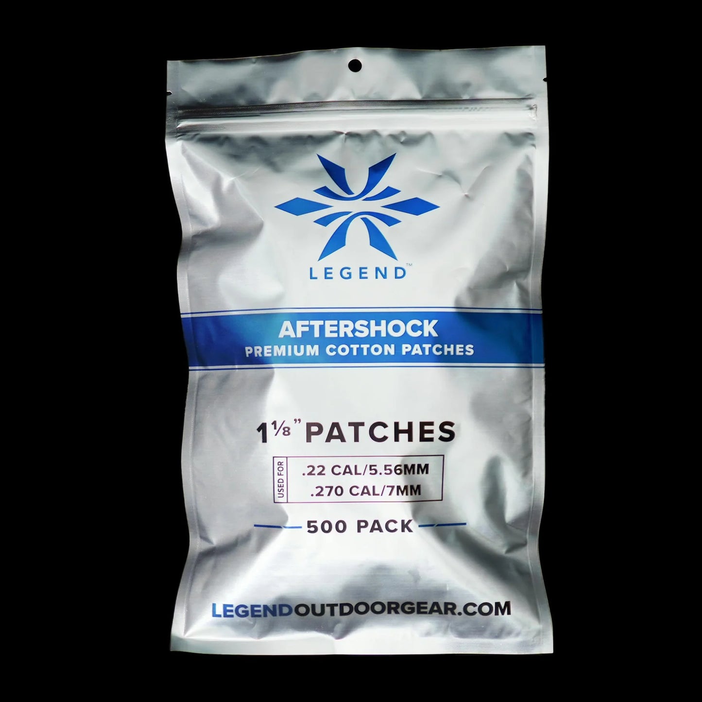 AFTERSHOCK COTTON PATCHES 1-1/8" 500CT