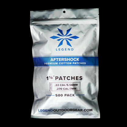 AFTERSHOCK COTTON PATCHES 1-1/8" 500CT